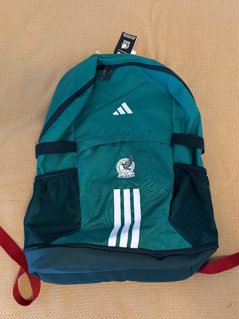 Adidas 2026 World Cup Mexico 26 Bold Green Backpack BRAND NEW
